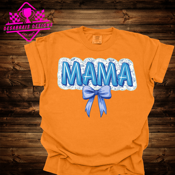 Blue MAMA #60 Comfort Color Tee
