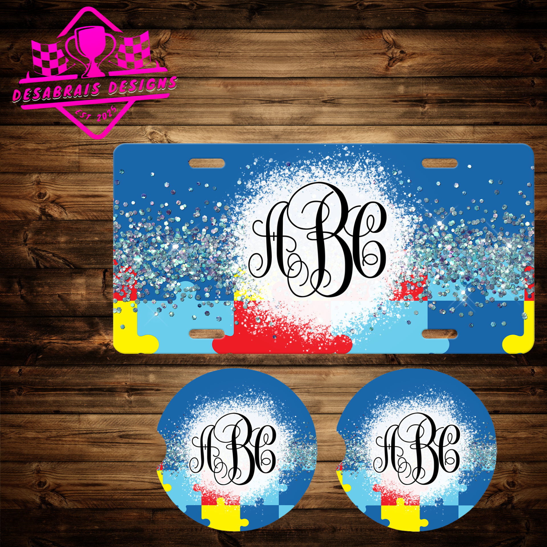 Blue Puzzle Sparkle Bundle