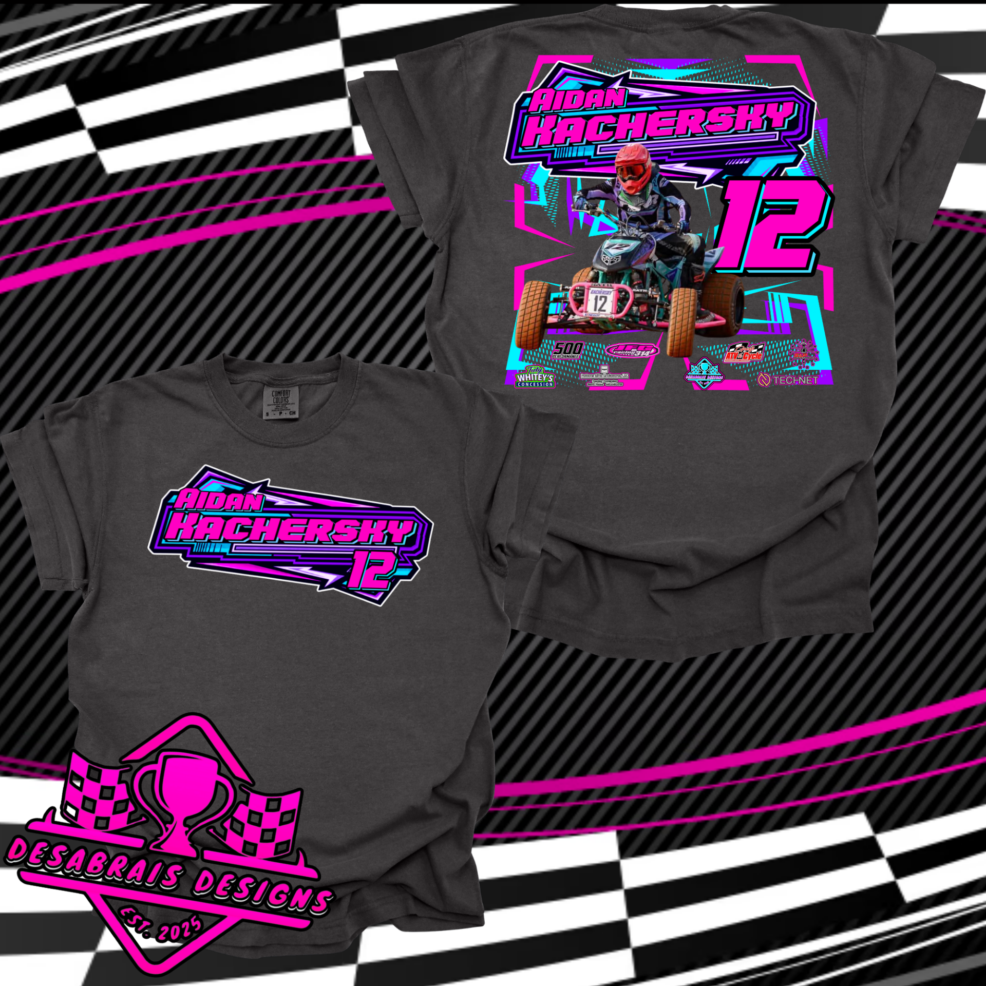 Aidan Kachersky Comfort Color Tees