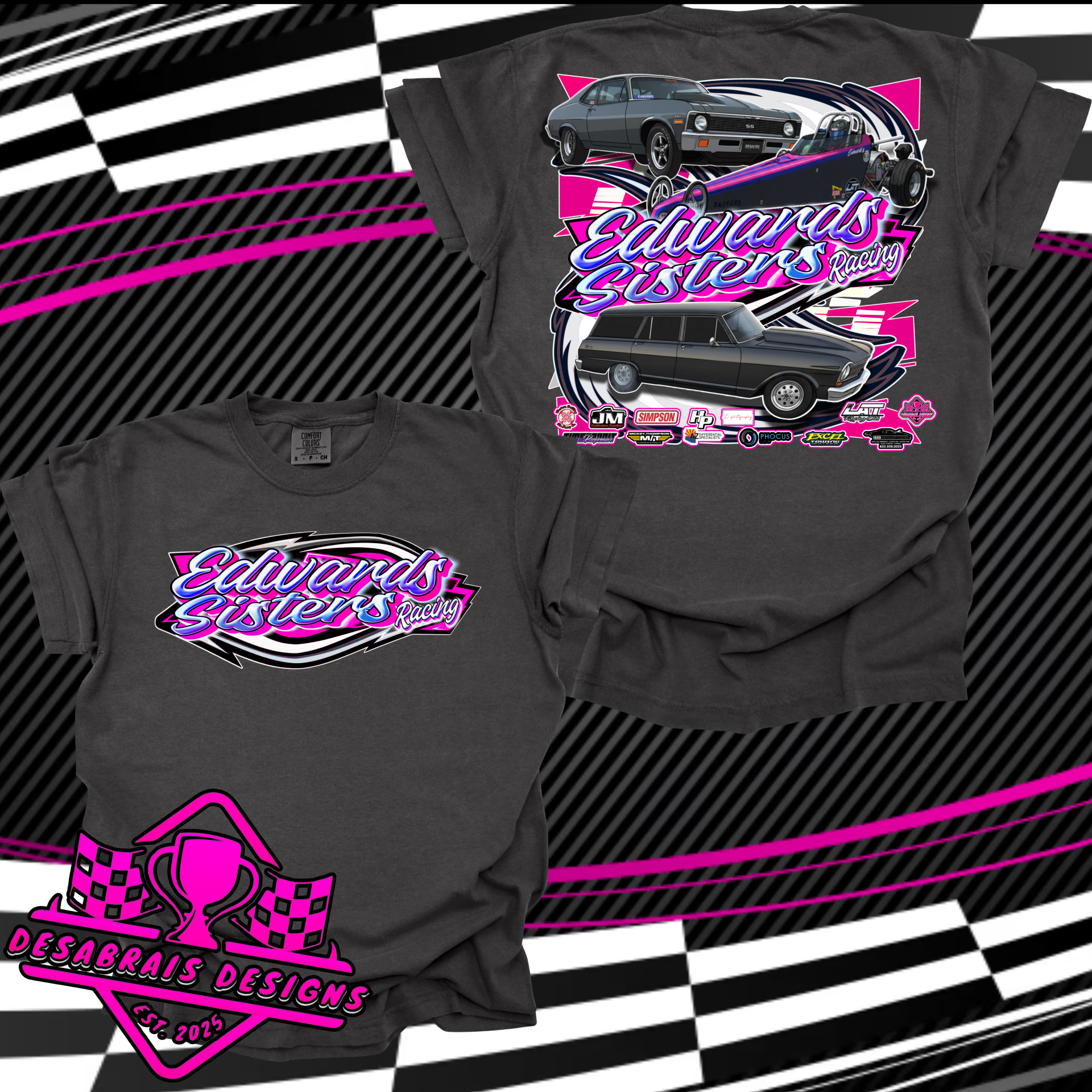 Edwards Sisters Comfort Color Plus Size Tees