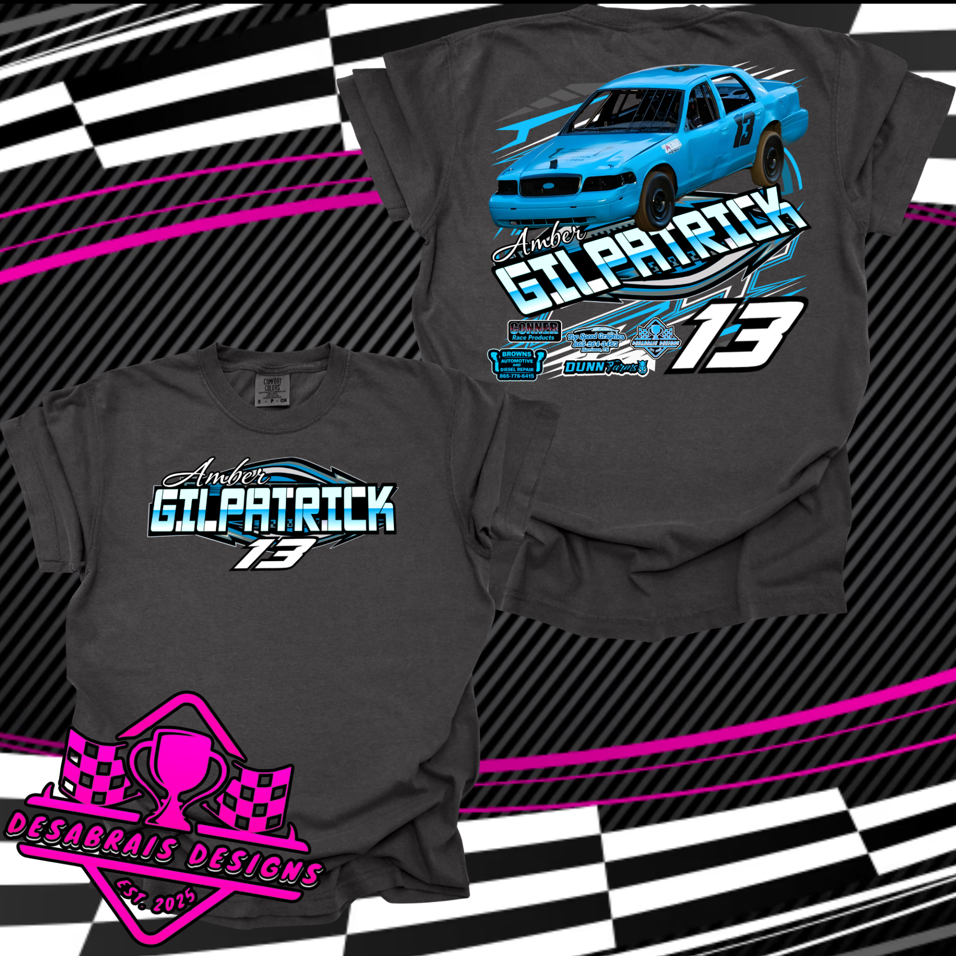 Amber Gilpatrick Comfort Color Tees