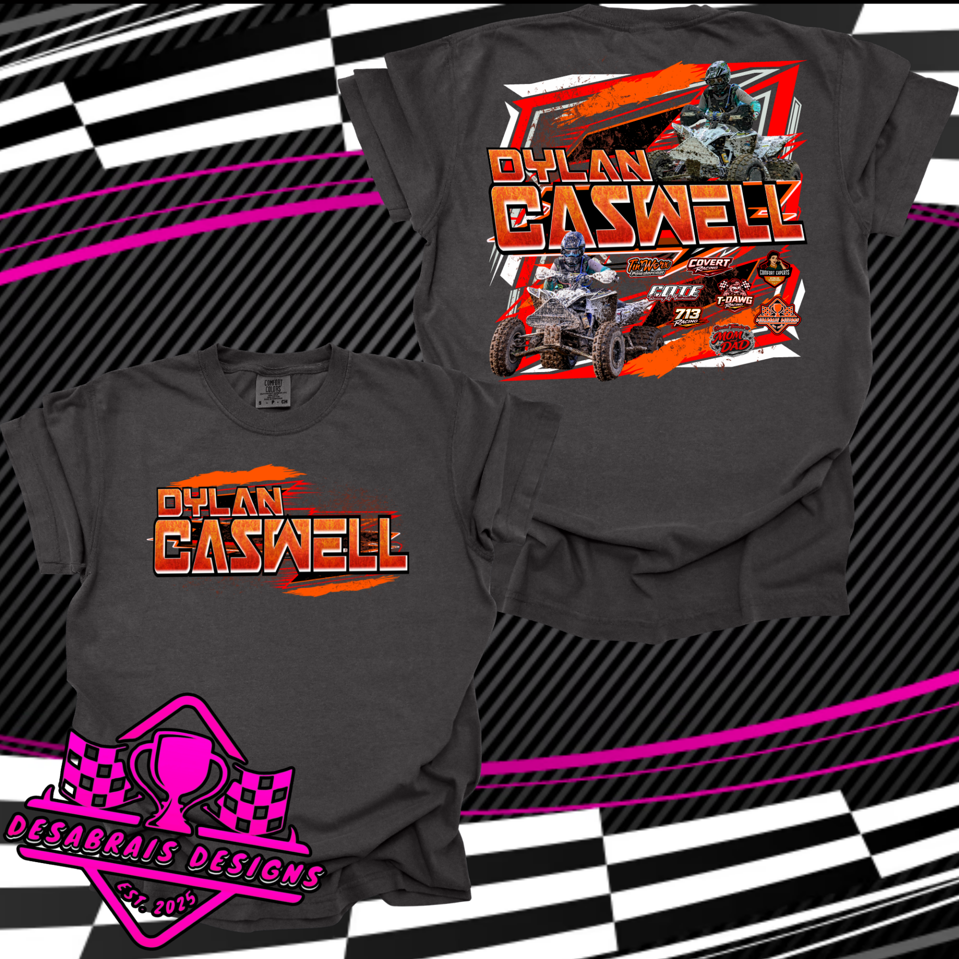 Dylan Caswell Comfort Color Tees