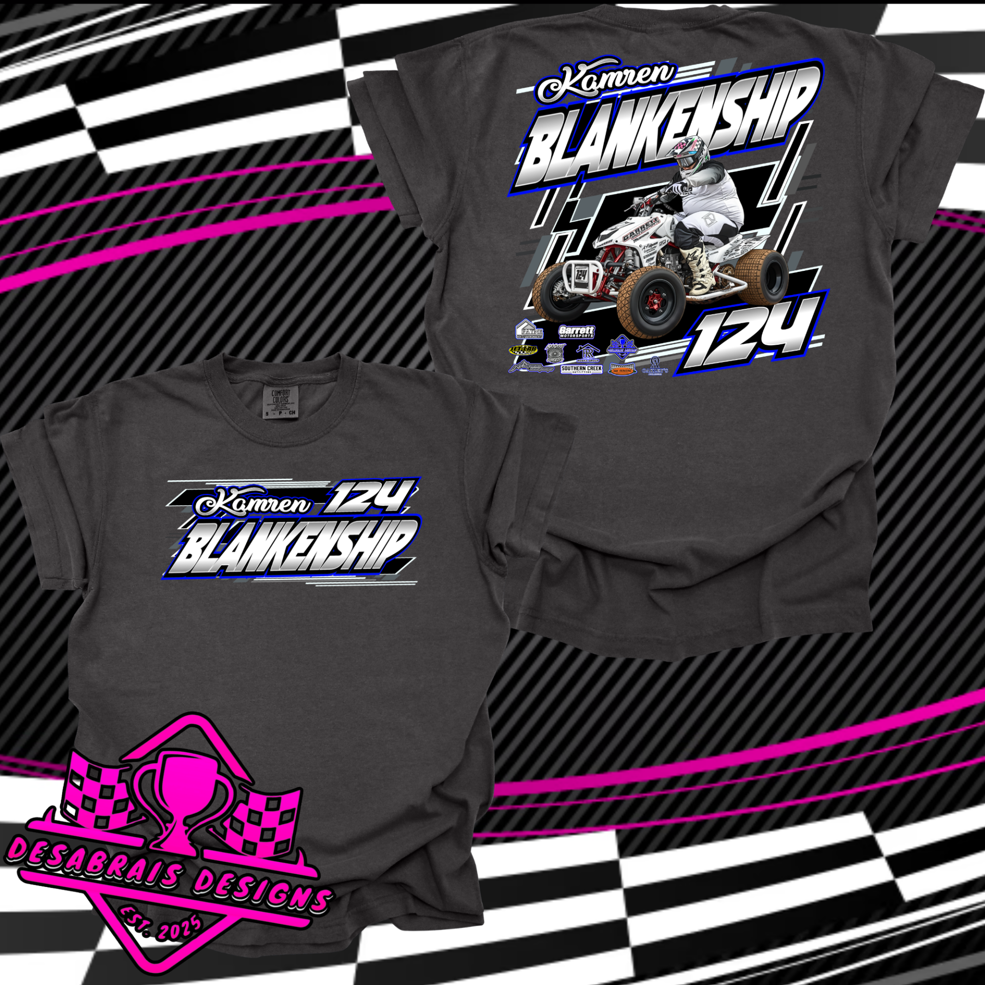 Kamren Blankenship Comfort Color Plus Size Tees