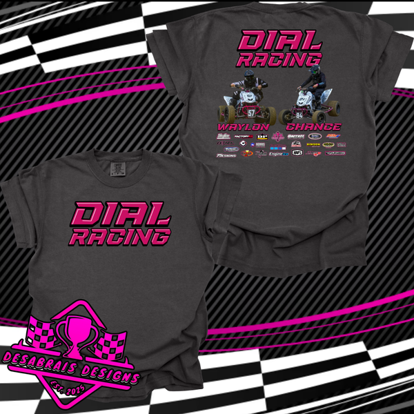 Dial Racing Comfort Color Tees