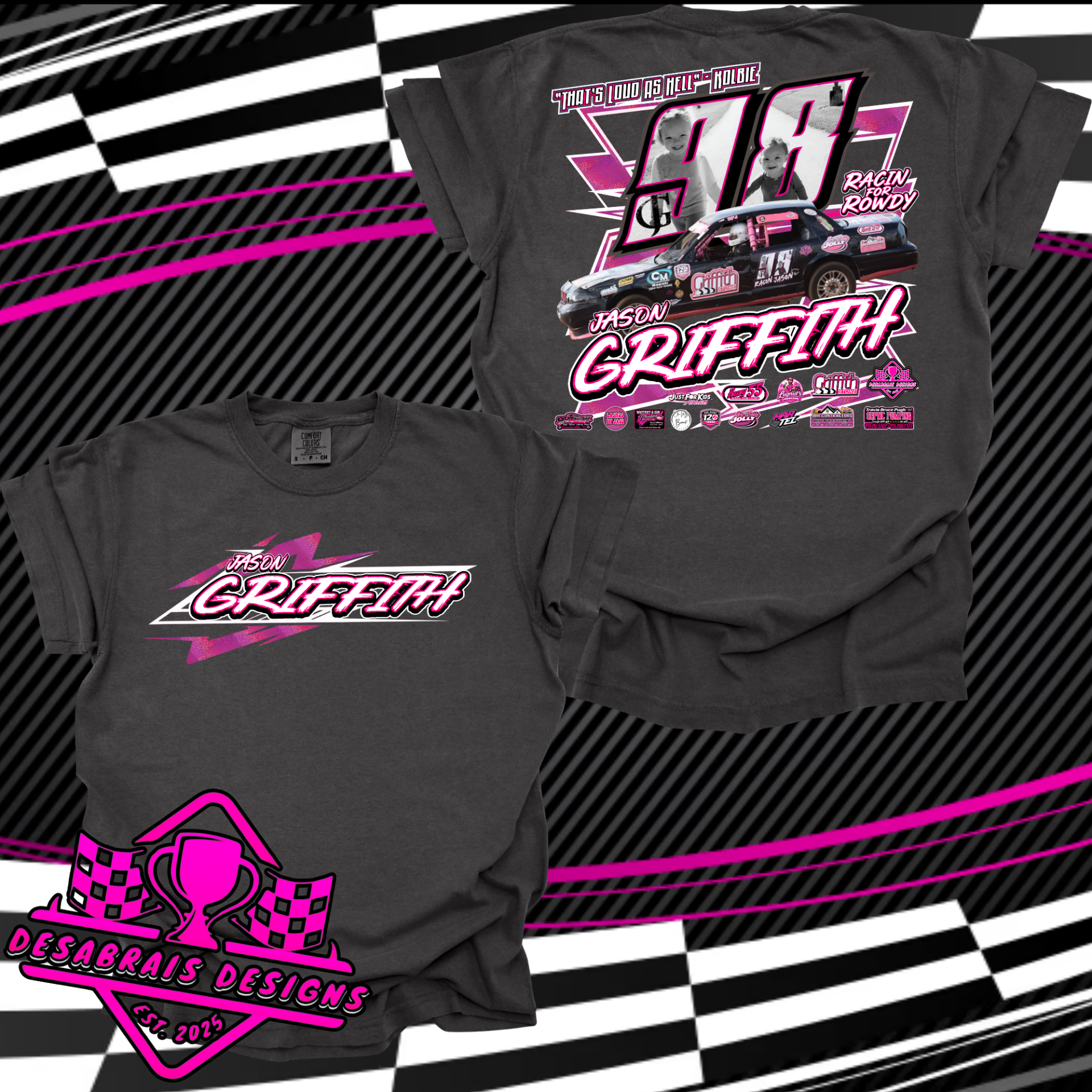 Jason Griffith Comfort Color Tees