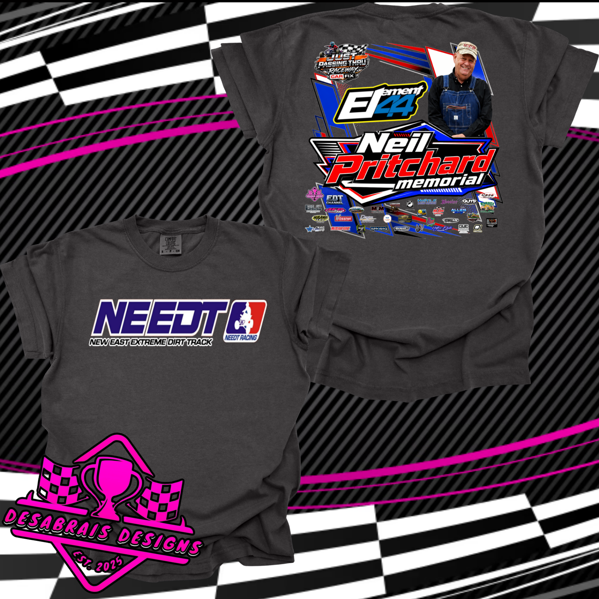 NEEDT Round 1 Comfort Color Tees
