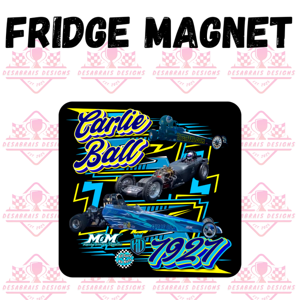 Carlie Ball Fridge Magnet