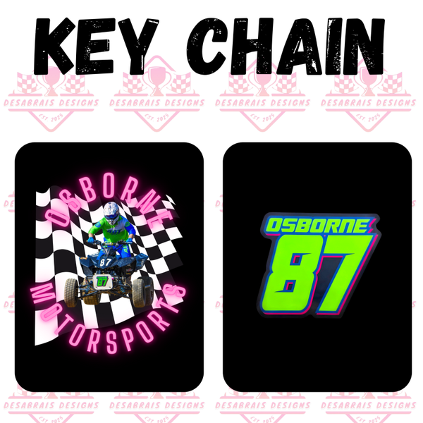 Osborne Motorsports Key Chain