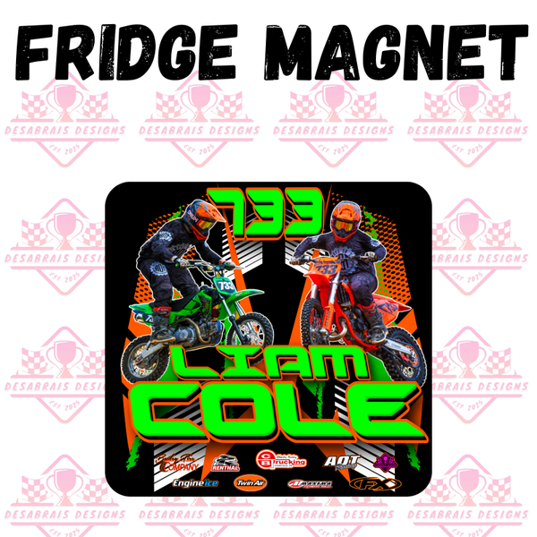 Liam Cole Fridge Magnet