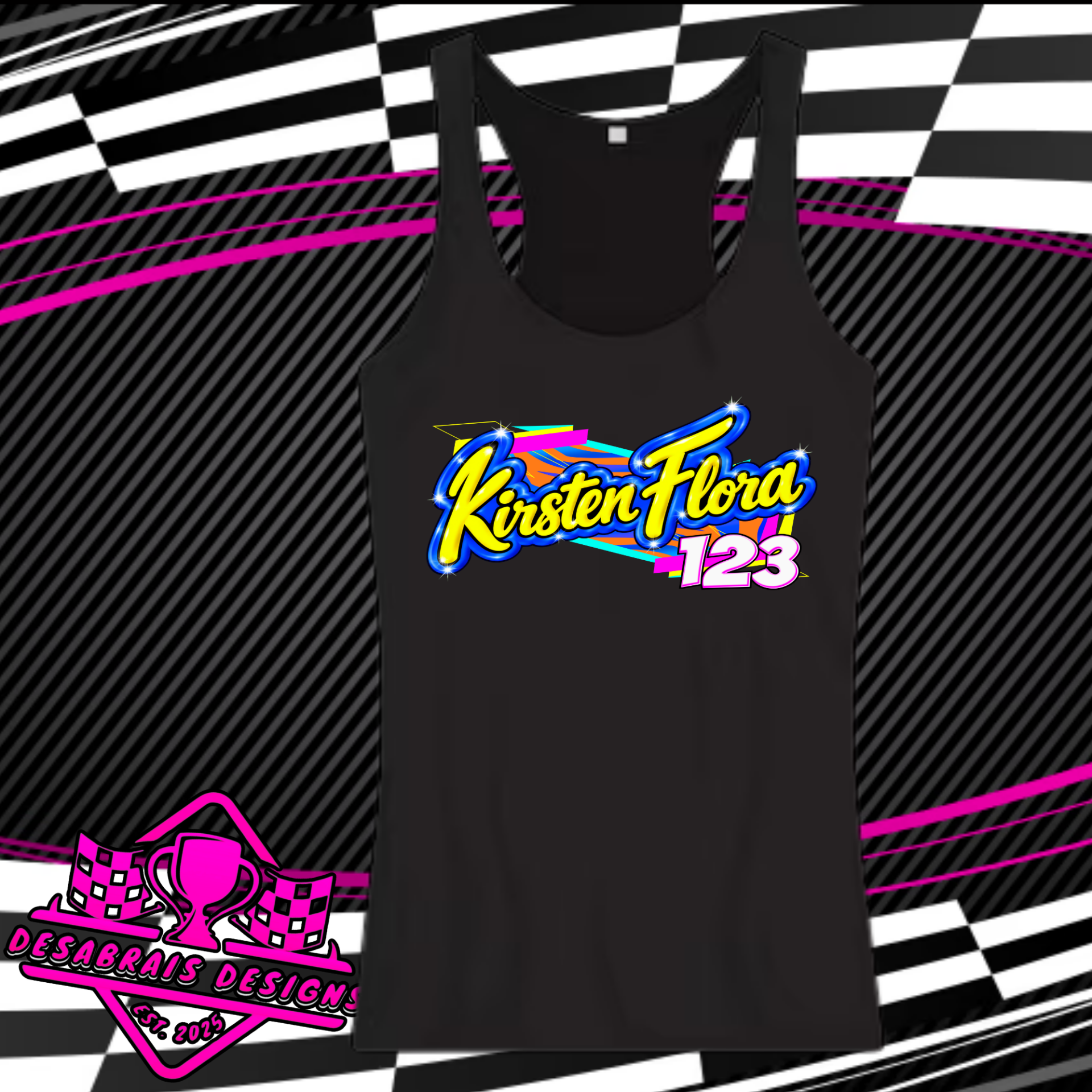 Kirsten Flora Tank Top's