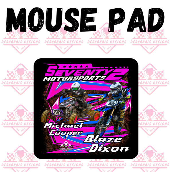 Seventy 2 Motorsports Mouse Pad