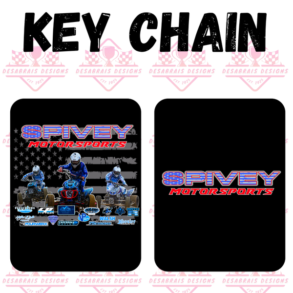 Spivey Motorsports Key Chain