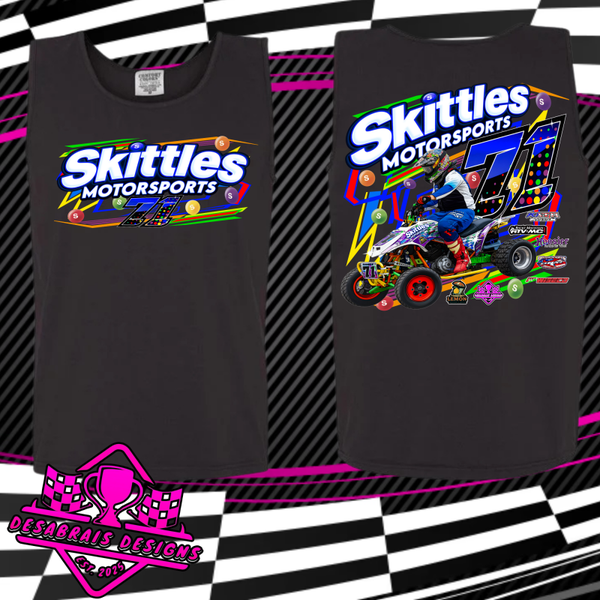 Skittles Motorsports Comfort Color Tank Top