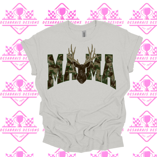 Buck Camo Mama Tees