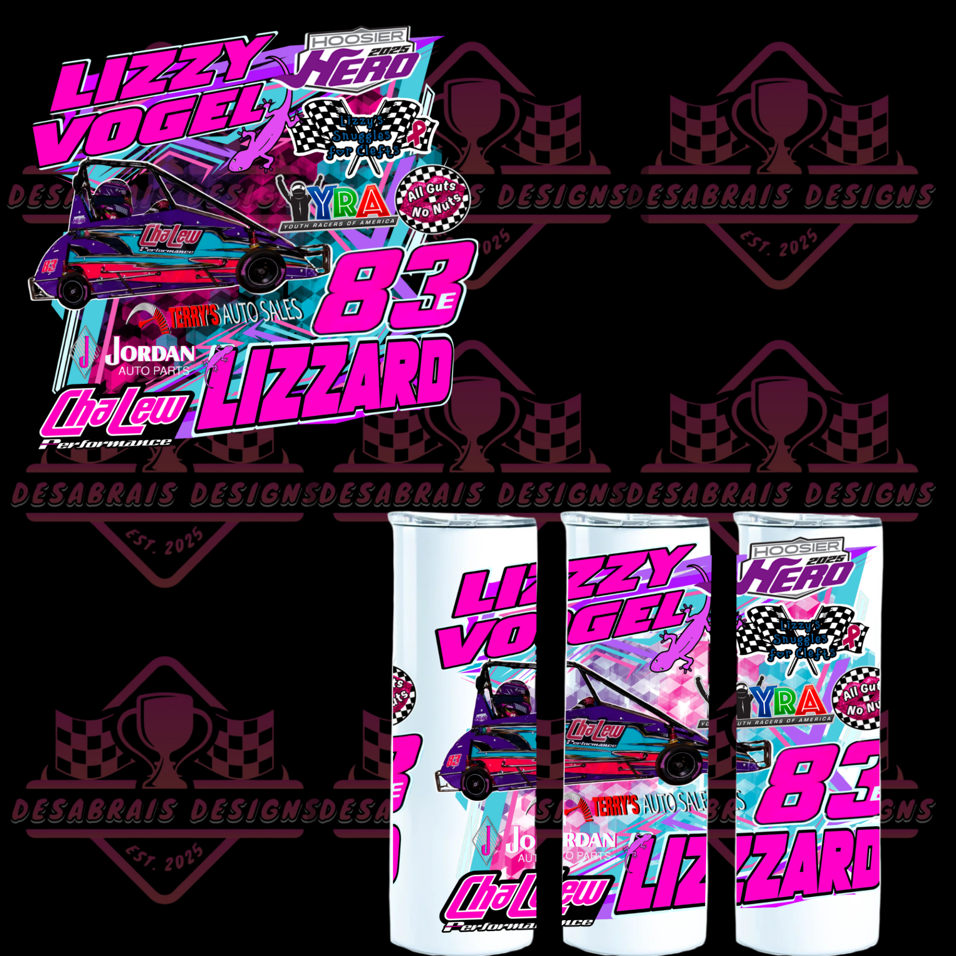 Lizzy Vogel Tumblers