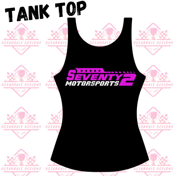 Seventy 2 Motorsports Tank Top's