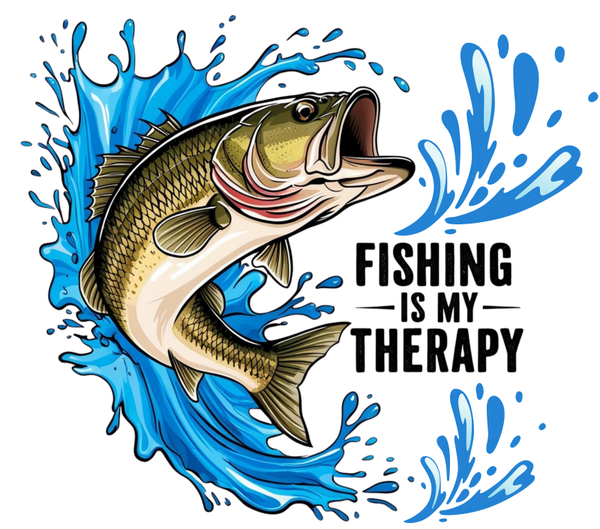 Fishing is my Therapy Tumbler