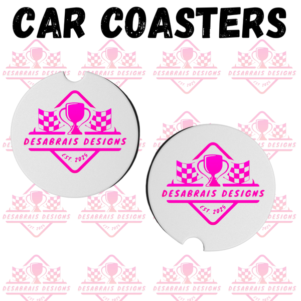 Custom Car Coasters