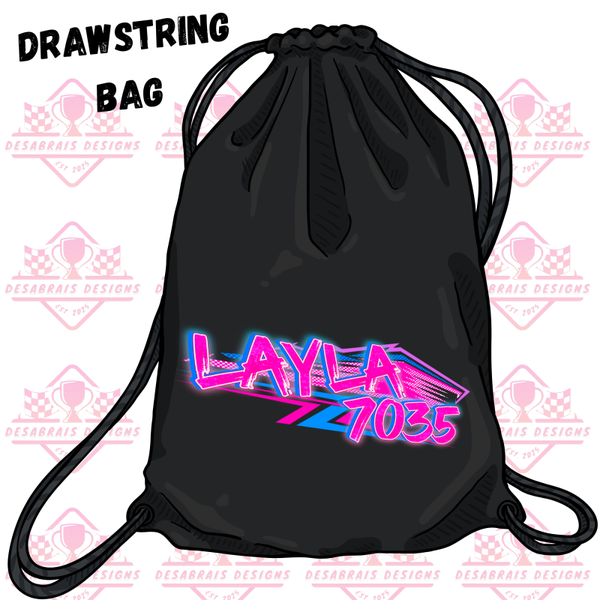 Layla MacKenzie Drawstring Bag