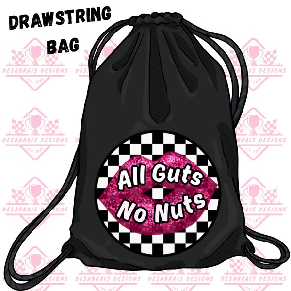 All Guts Drawstring Bag