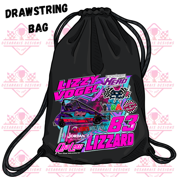 Lizzy Vogel Drawstring Bag