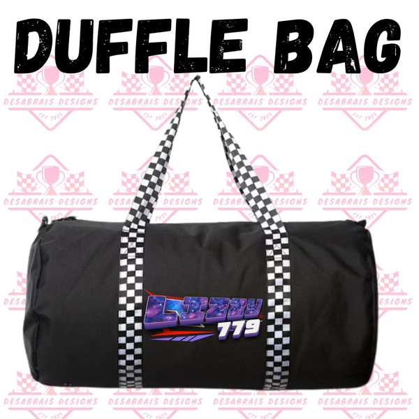Lizzy MacKenzie Checkered Flag Duffle Bag