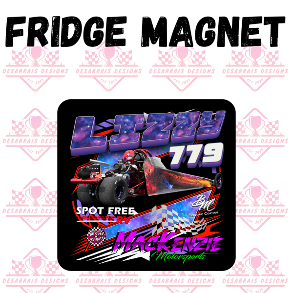 Lizzy MacKenzie Fridge Magnet