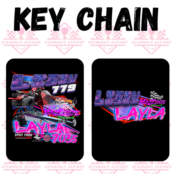 MacKenzie Motorsports Key Chain