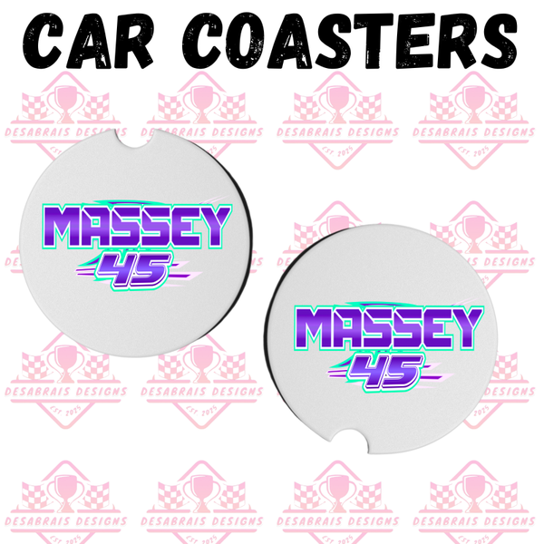 Ryan Massey Car Coasters