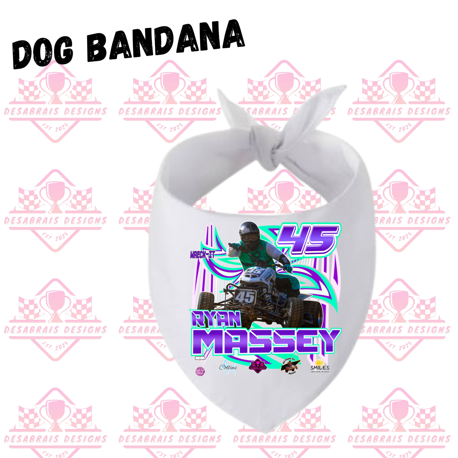 Ryan Massey Dog Bandana