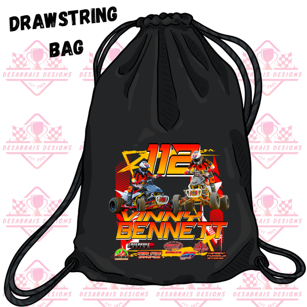 Vinny Bennett Drawstring Bag