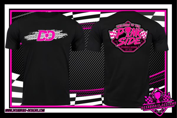Pink Side Tee