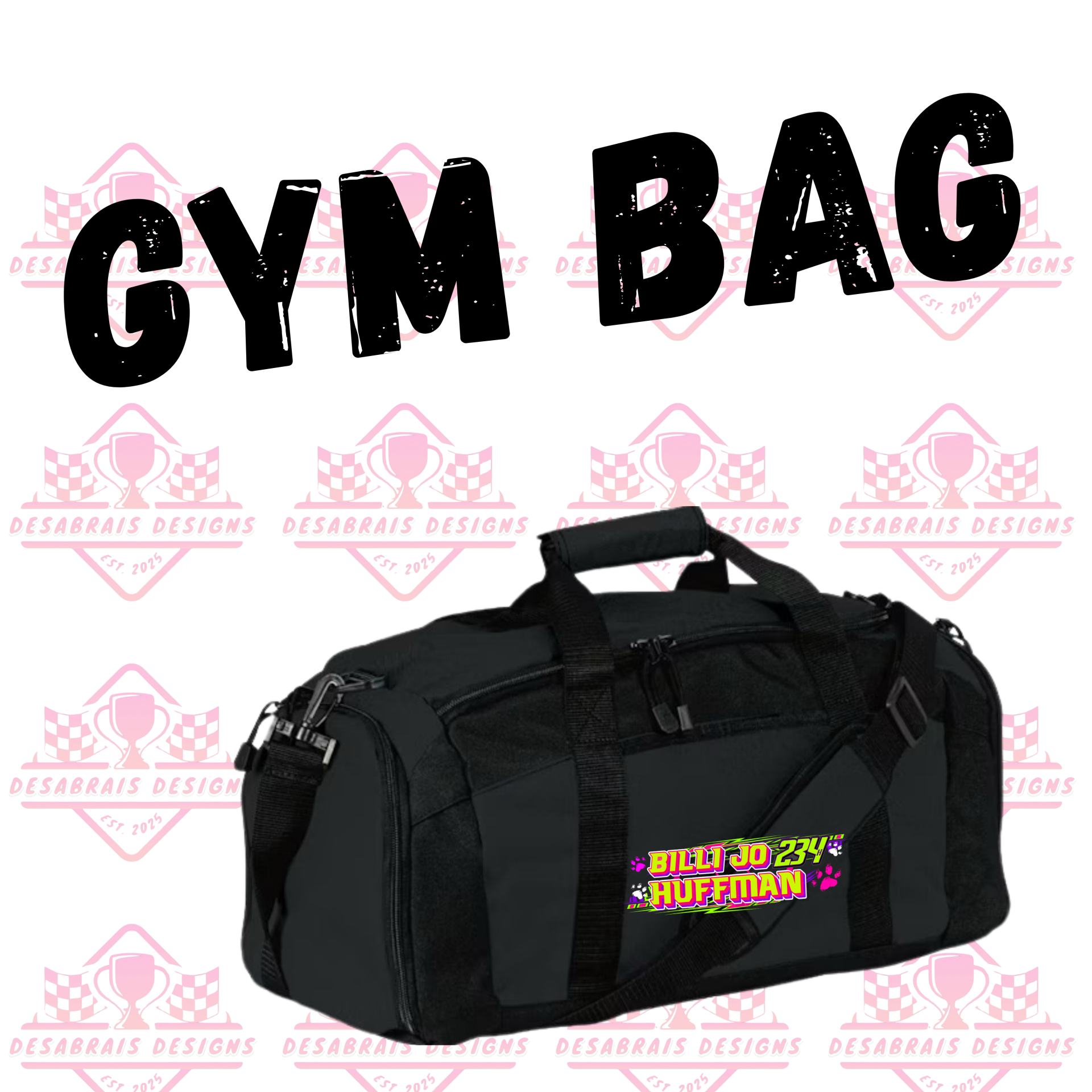 Billi Jo Huffman Gym Bag