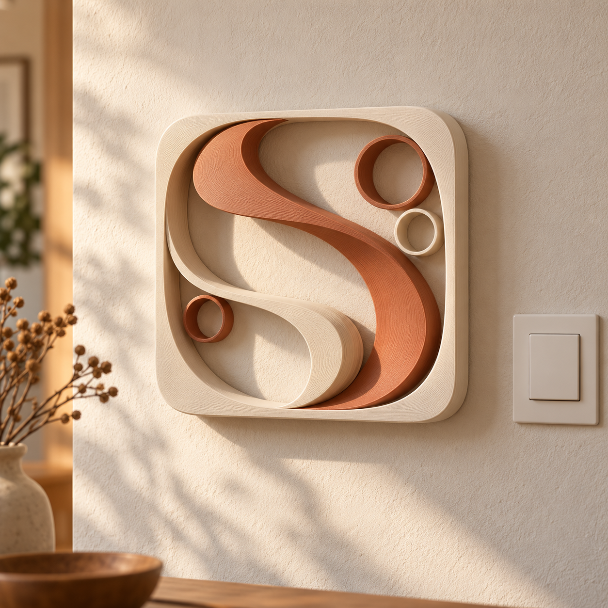 Decoración de pared y sobremesa en impresión 3D