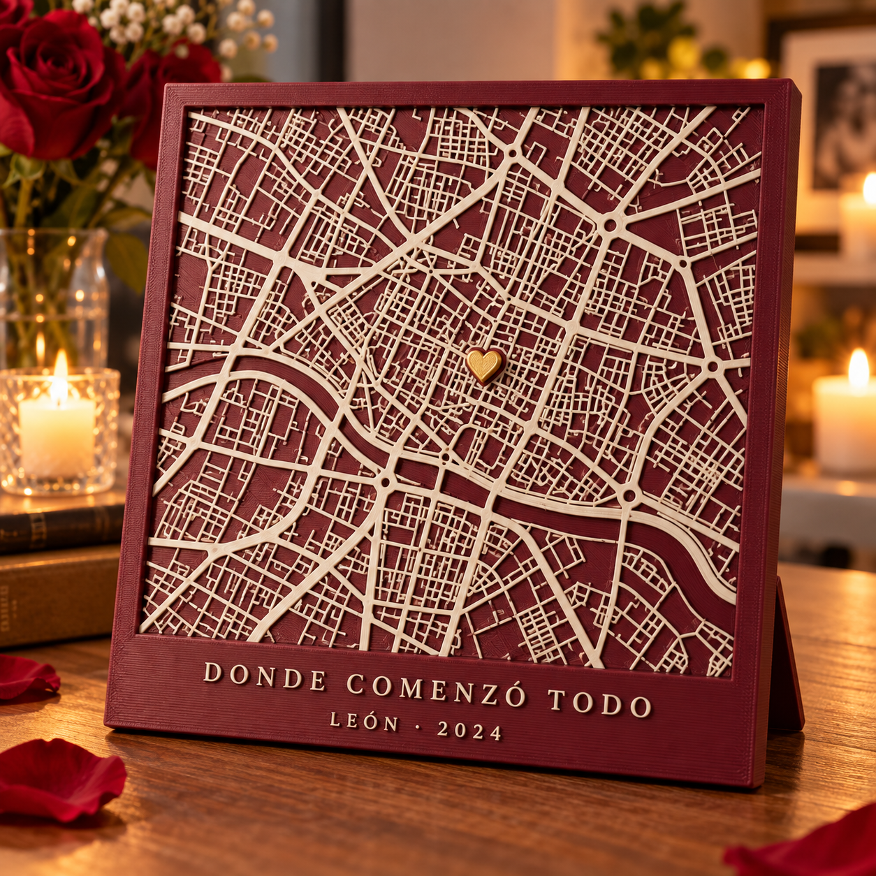 Mapa 3D Personalizado Donde Comenzó Todo