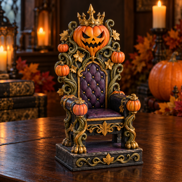 Trono del Rey Calabaza 3D