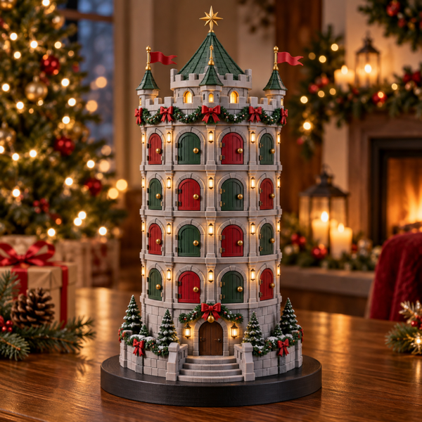 Torre de Adviento Luminosa 3D