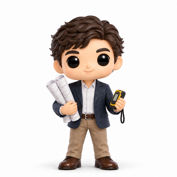Figura 3D Ingeniero/a – Hombre o Mujer