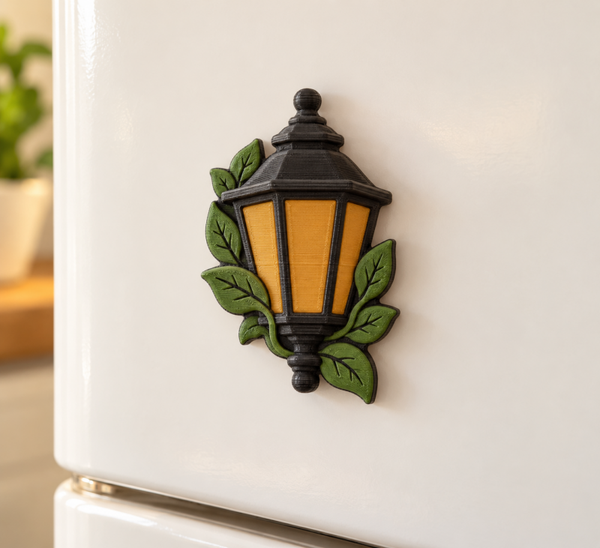 Imán Farol de Calle 3D Personalizado