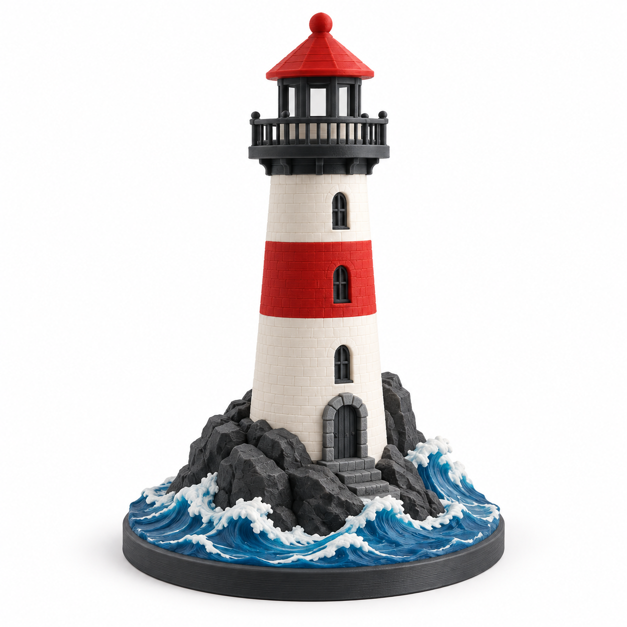 Faro Costero 3D Personalizado