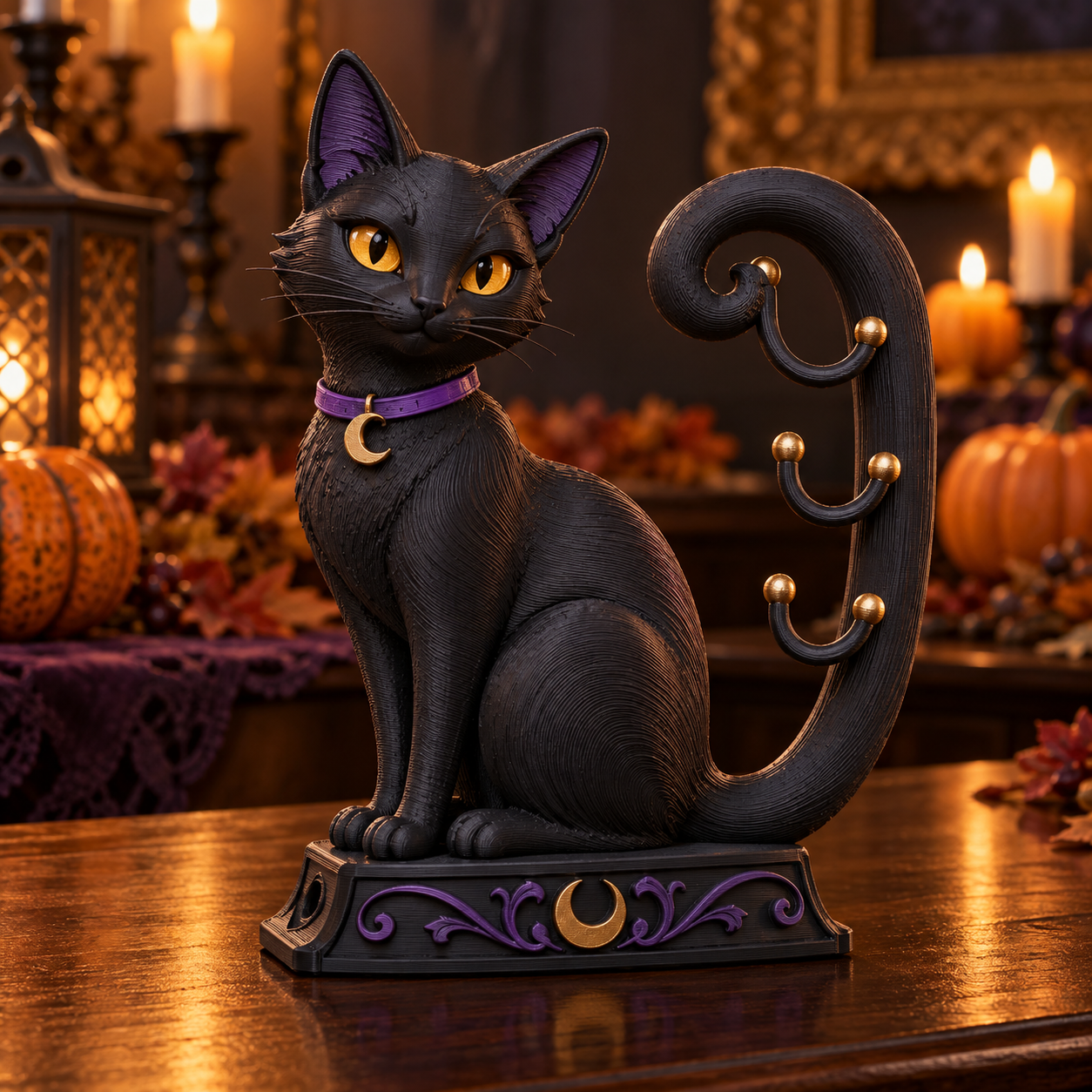 Gato Guardallaves 3D