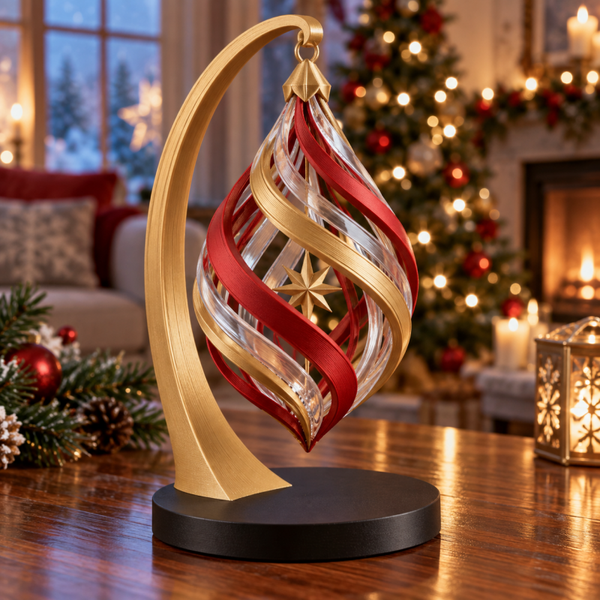 Gota de Navidad 3D