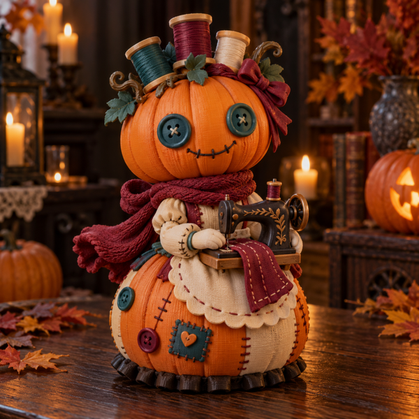 Calabaza Costurera 3D