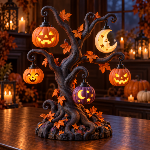 Árbol de los Farolillos Iluminado 3D