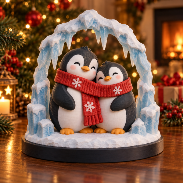Pingüinos Polares 3D