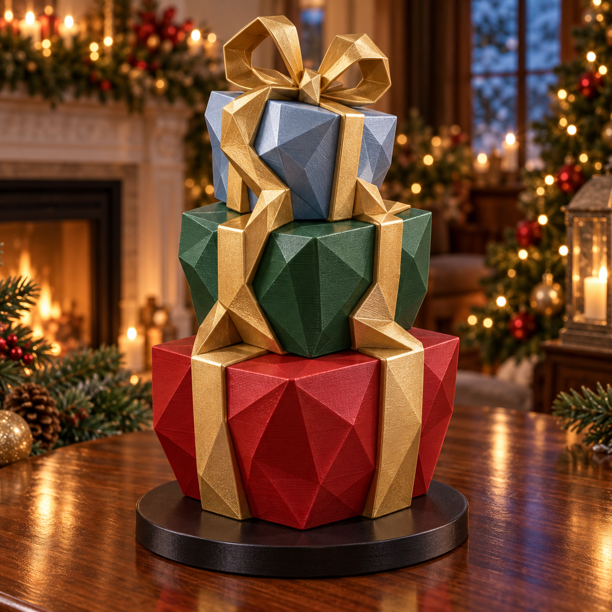 Cajas de Regalo Escultóricas 3D