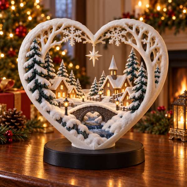 Corazón Invernal 3D
