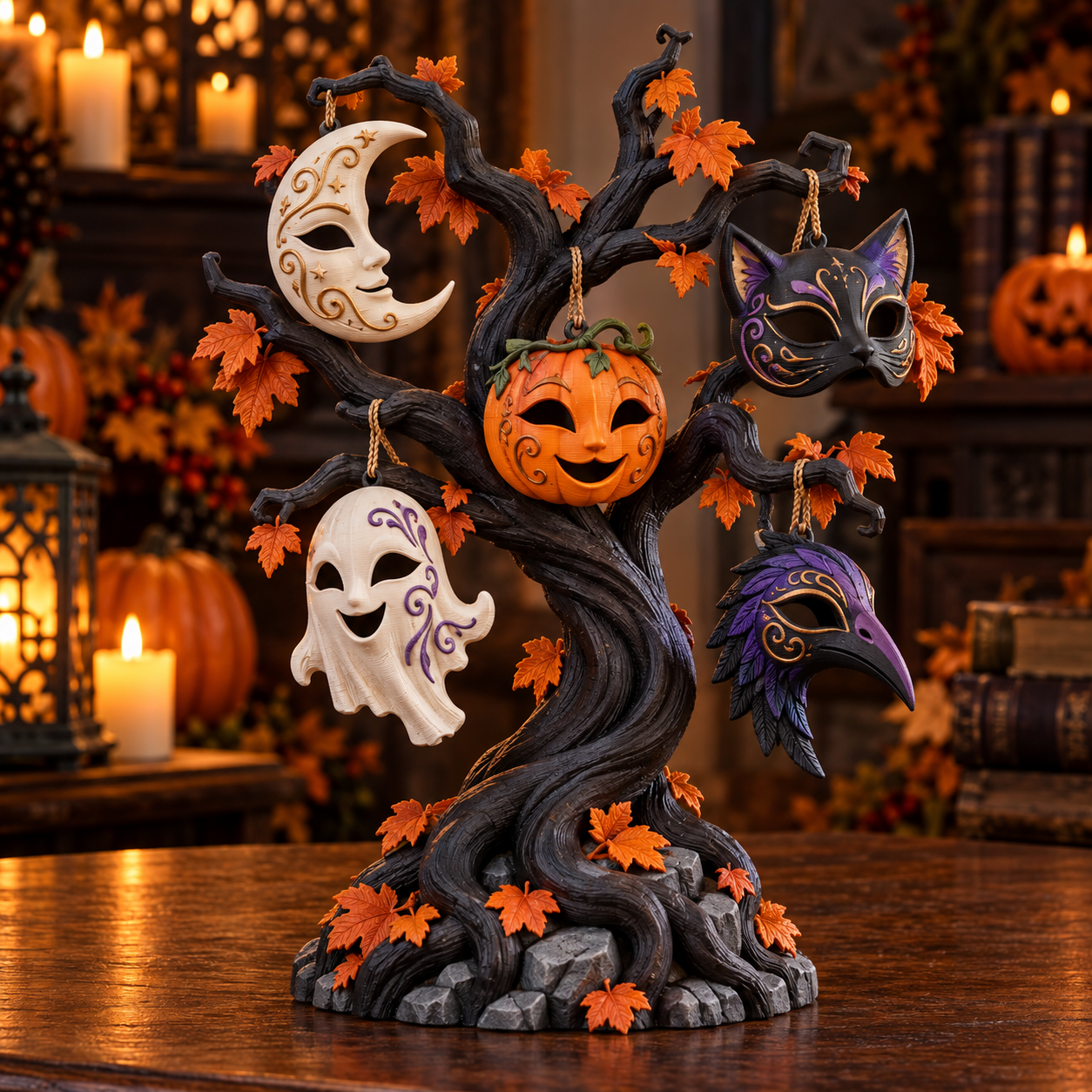 Árbol de las Máscaras 3D