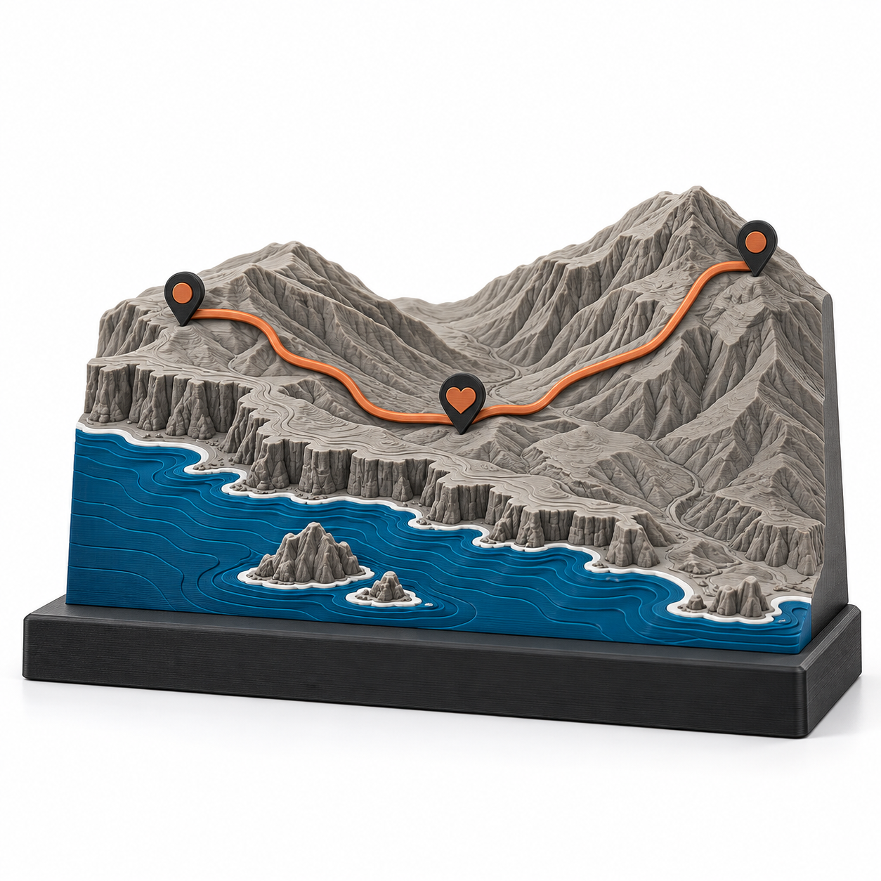Ruta de Recuerdos 3D Personalizada