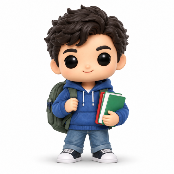 Figura 3D Estudiante – Hombre o Mujer